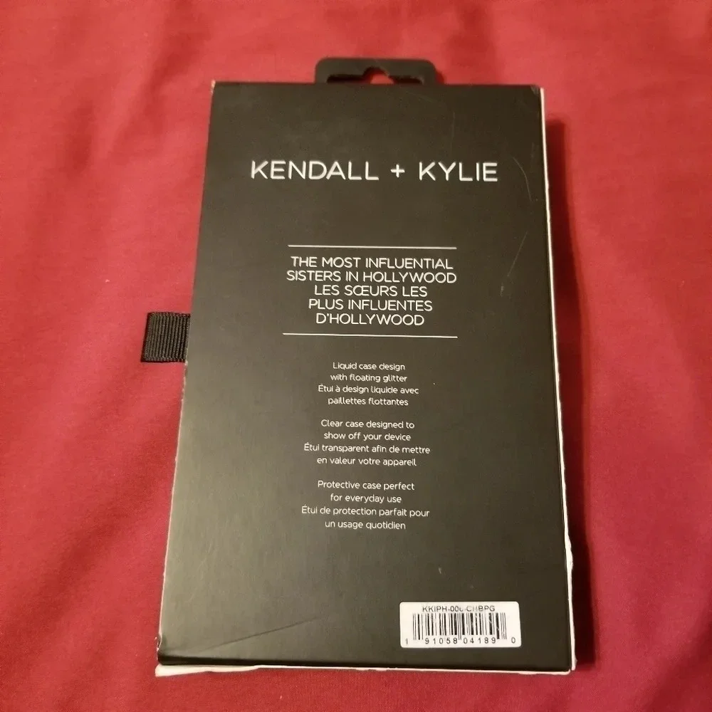 Kendall + Kylie Liquid Glitter Case iPhone X Phone Case Cover
